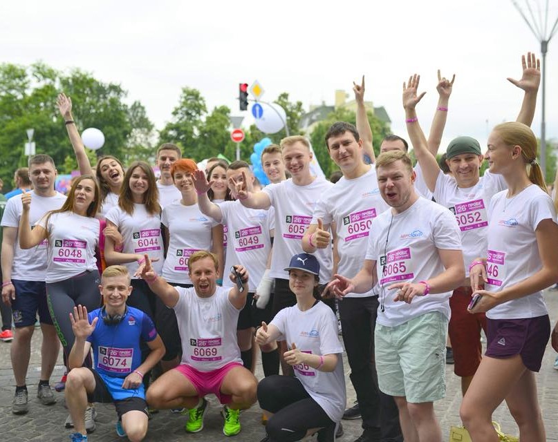 Команда ABM Cloud присоединилась к международному благотворительному марафону Wizz Air Kyiv City Marathon 2017