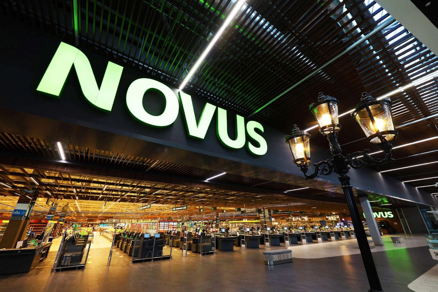 Открытие самого крупного супермаркета торговой сети Novus