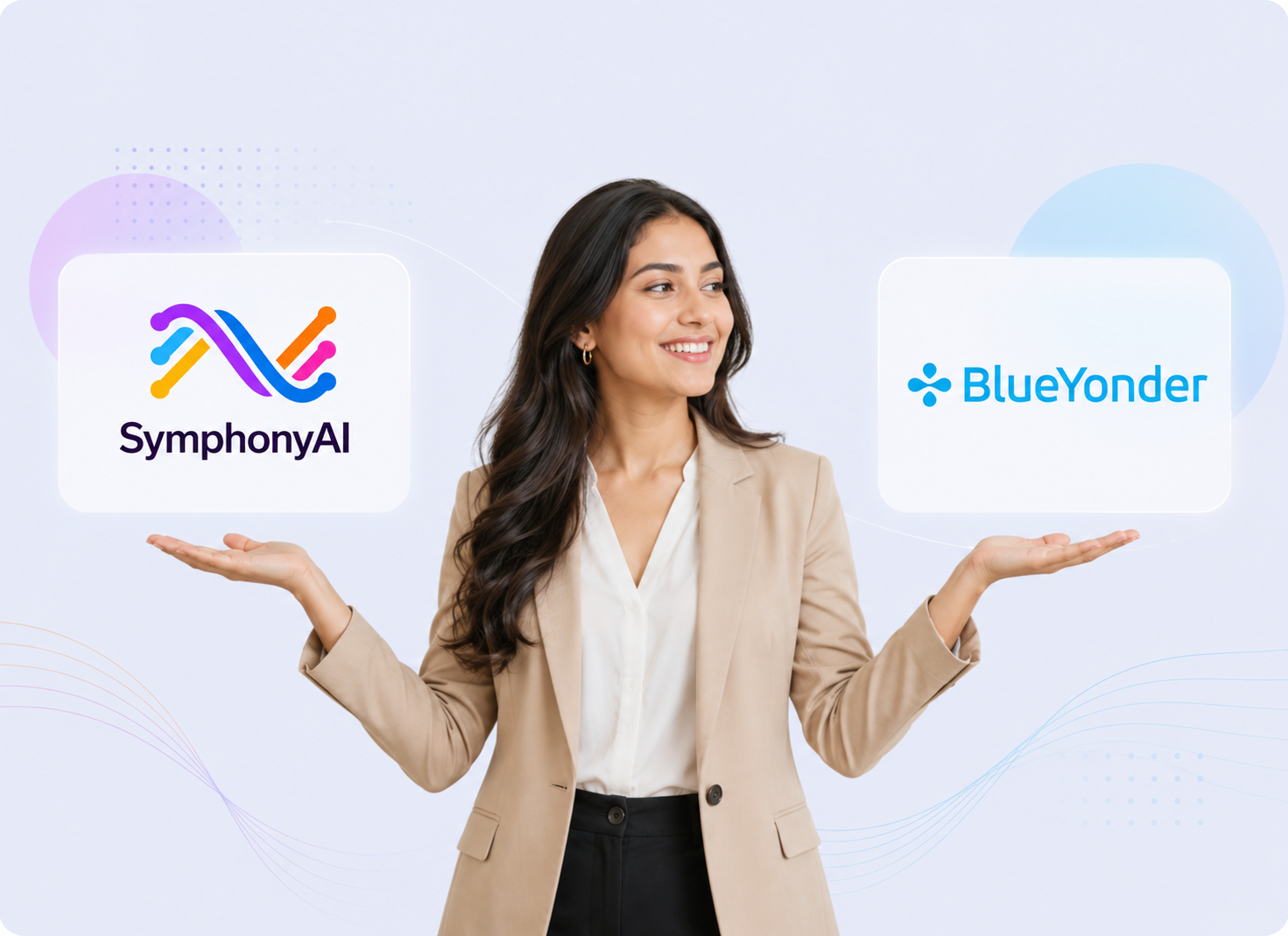 SymphonyAI та Blue Yonder — порівняння рішень для управління асортиментом.