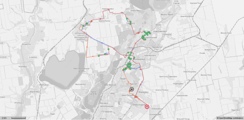OSM-map-with-the-route