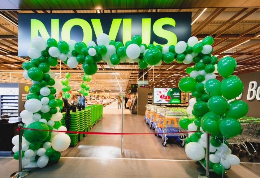 Открытие самого крупного супермаркета торговой сети Novus
