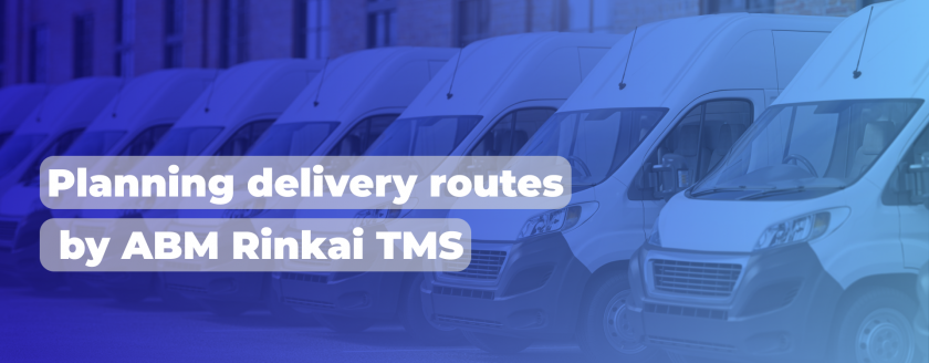 ABM Rinkai TMS delivery route program